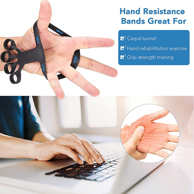 Hand and Fingers rehabilitation stretchier.