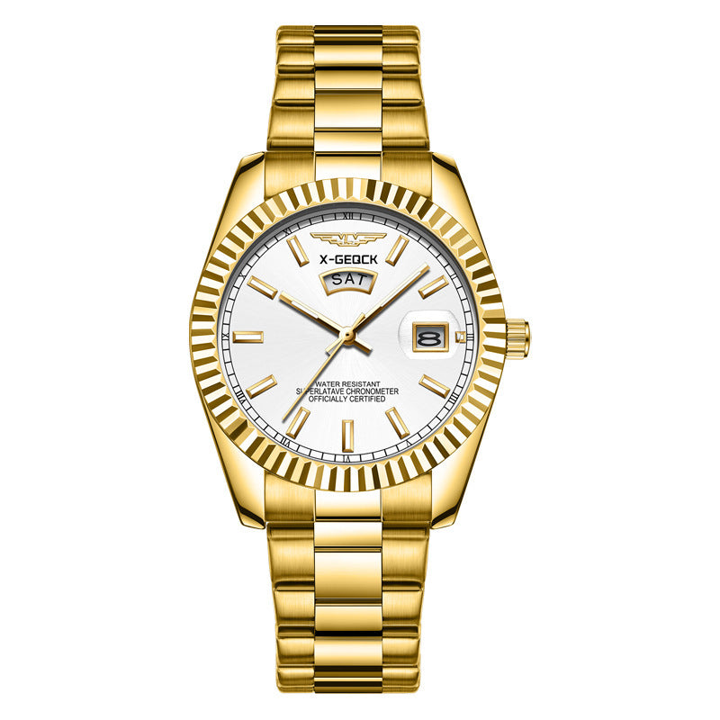 Men's Waterproof Luminous Quartz Watch