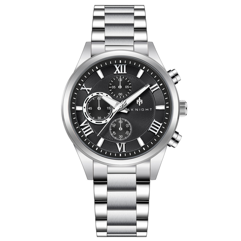 Waterproof Stainless Stelel. Analog Chronograph Fashion Watch, Easy Read, Multiple colours