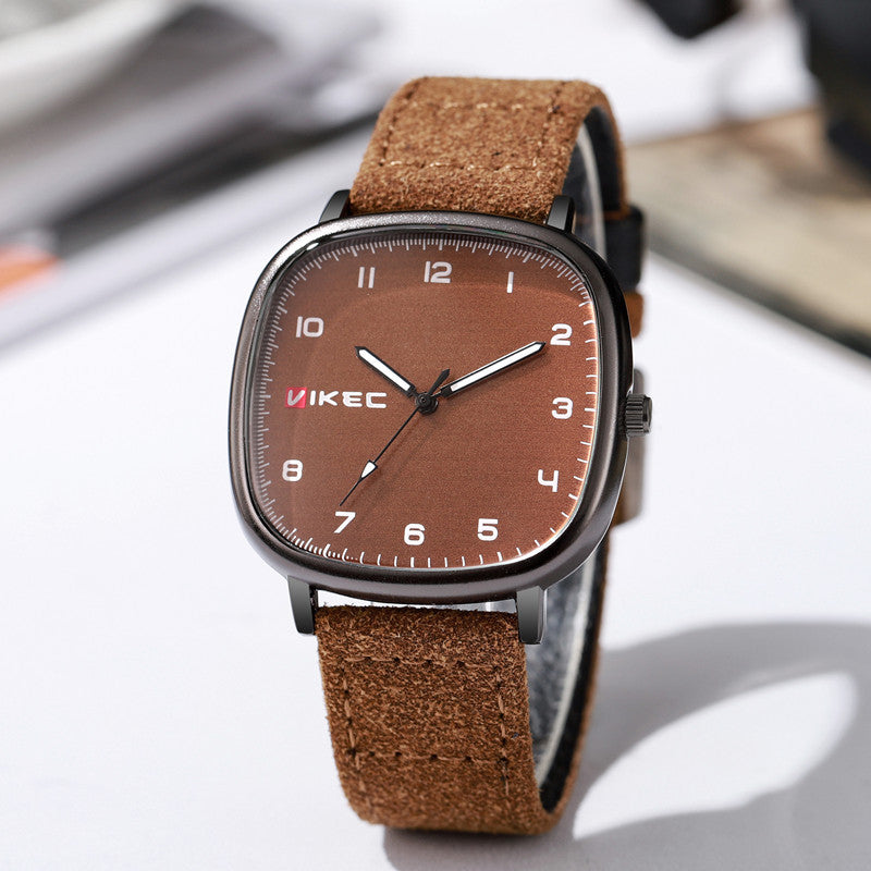 Men's Versatile Simple Large Dial Watch