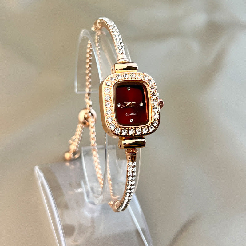 Diamond Bracelet Small Square Watch