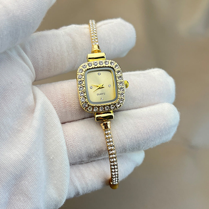 Diamond Bracelet Small Square Watch