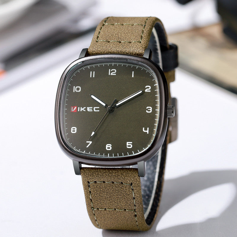 Men's Versatile Simple Large Dial Watch