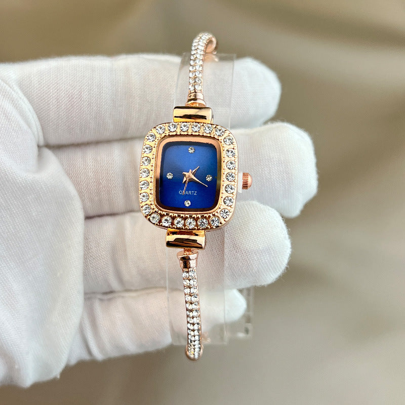 Diamond Bracelet Small Square Watch