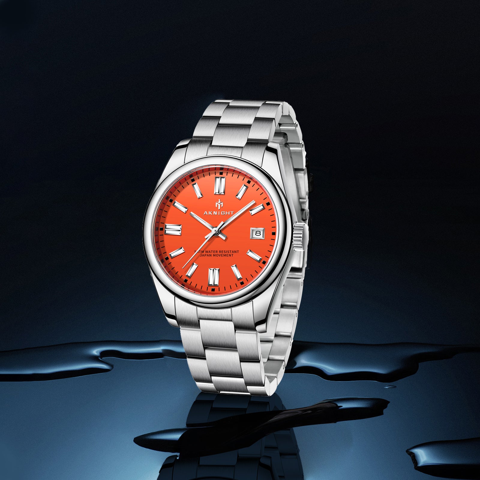 Waterproof Stainless Steel Watch. Multiple colours