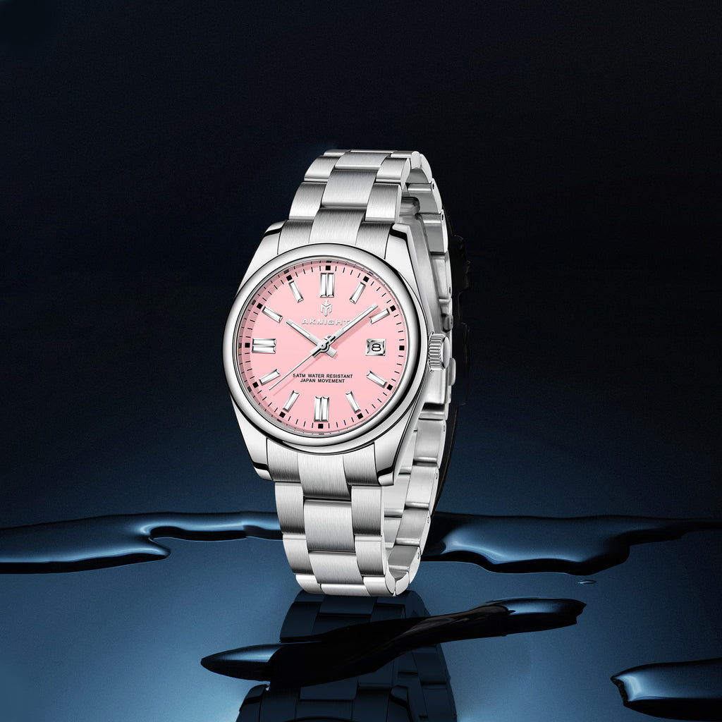 Waterproof Stainless Steel Watch. Multiple colours
