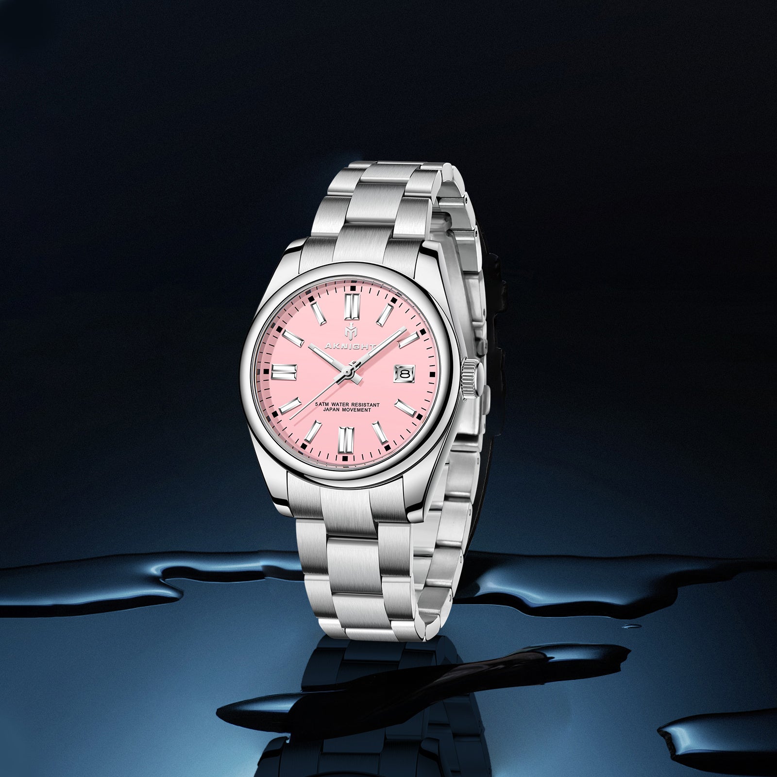 Waterproof Stainless Steel Watch. Multiple colours