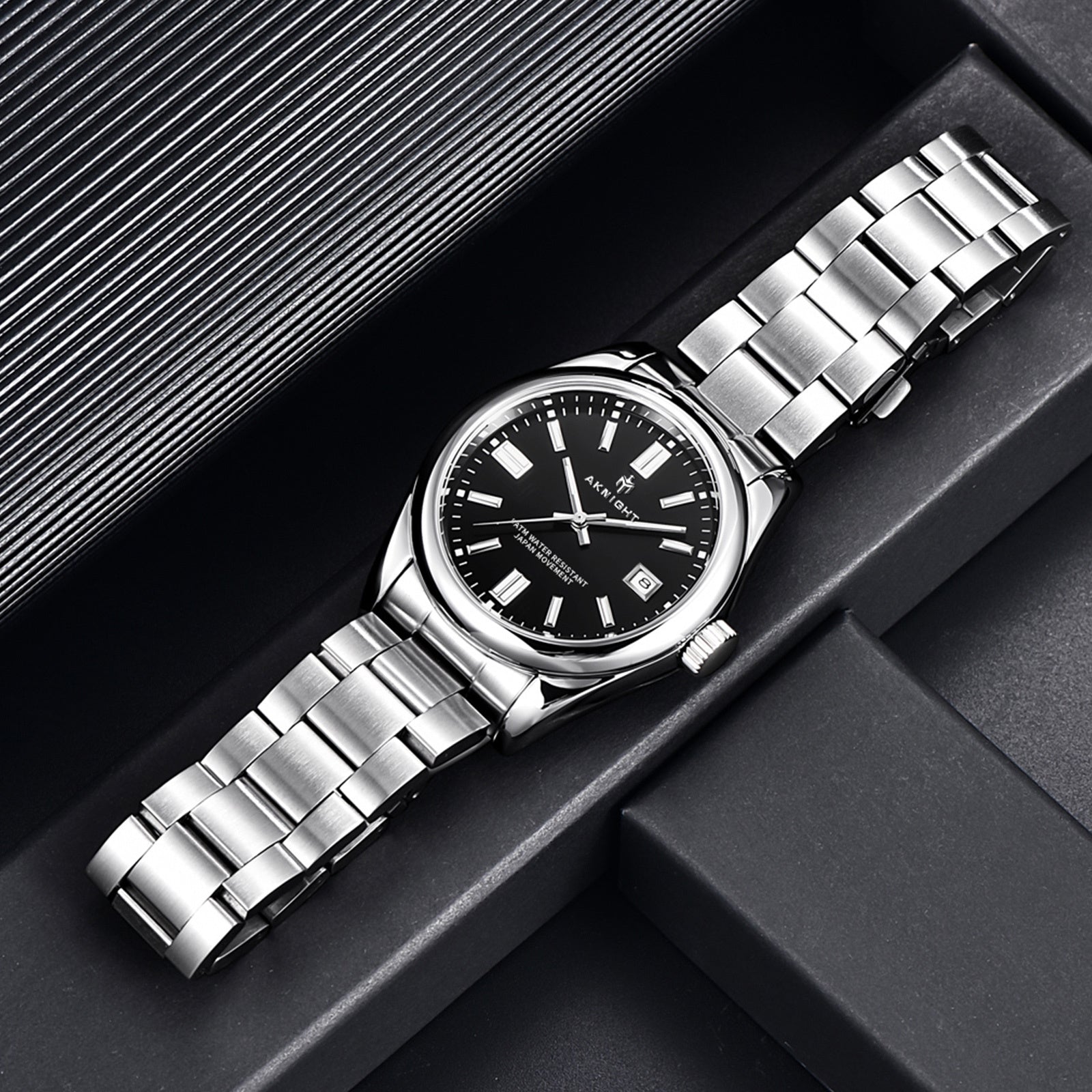 Waterproof Stainless Steel Watch. Multiple colours