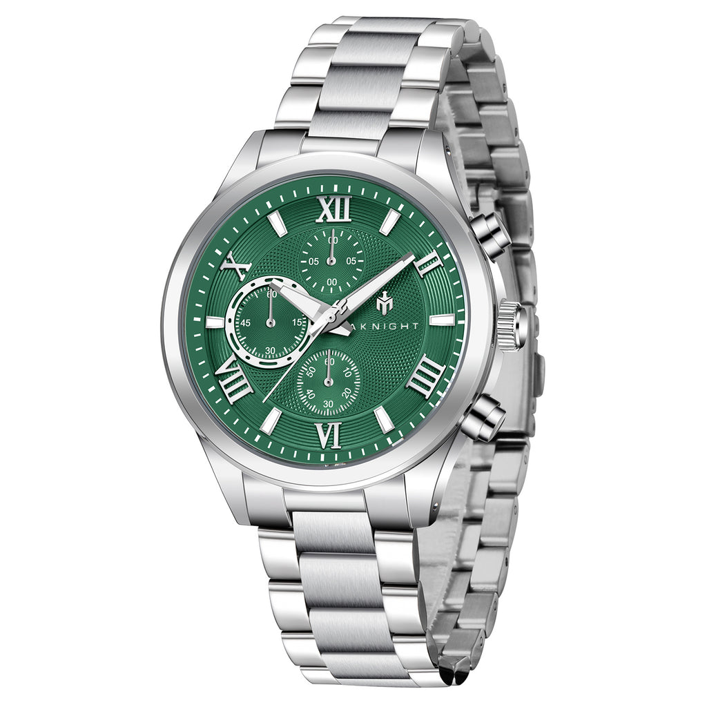 Waterproof Stainless Stelel. Analog Chronograph Fashion Watch, Easy Read, Multiple colours