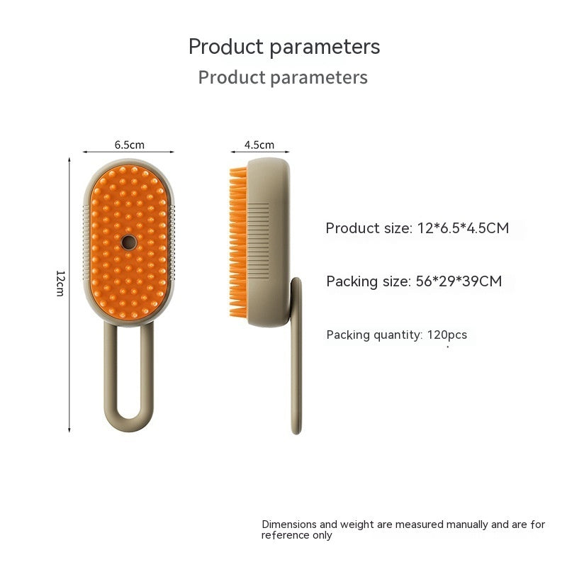 Cat Steam Brush  3 In 1 Electric Spray Cat Hair Brushes For Massage Pet Grooming Hair Removal Combs Pet Products