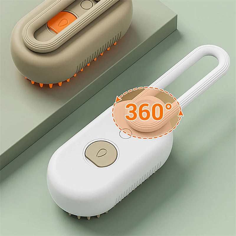 Cat Steam Brush  3 In 1 Electric Spray Cat Hair Brushes For Massage Pet Grooming Hair Removal Combs Pet Products