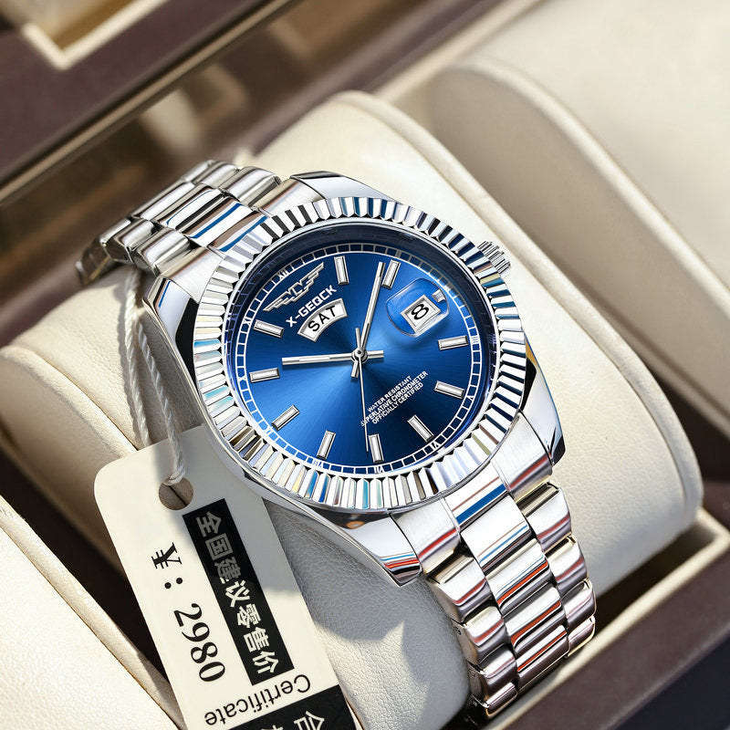 Men's Waterproof Luminous Quartz Watch